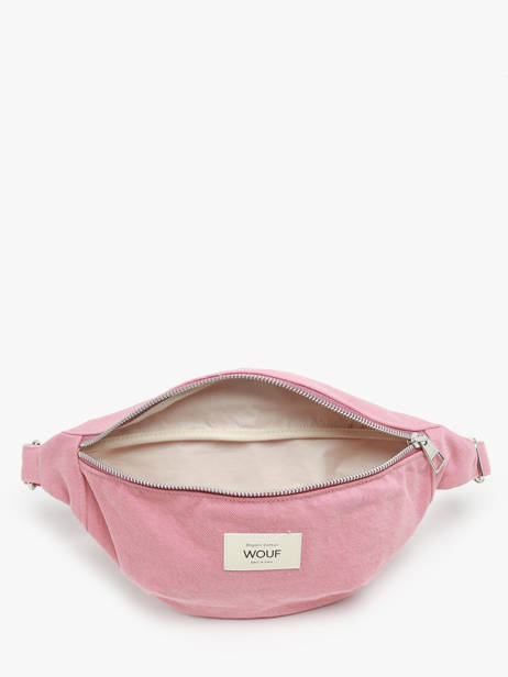 Belt Bag Sunrise Wouf Roze denim line WC240020 ander zicht 3