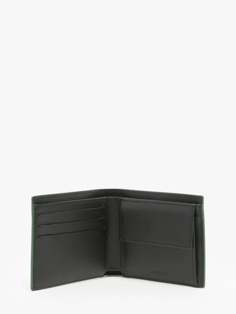 Portefeuille Leder Lacoste Zwart fg NH4573FW ander zicht 1