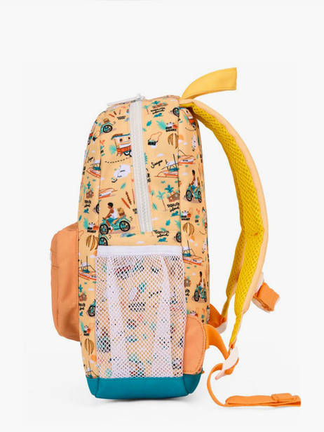Rugzak Hello hossy Oranje cool kids 5 ander zicht 2