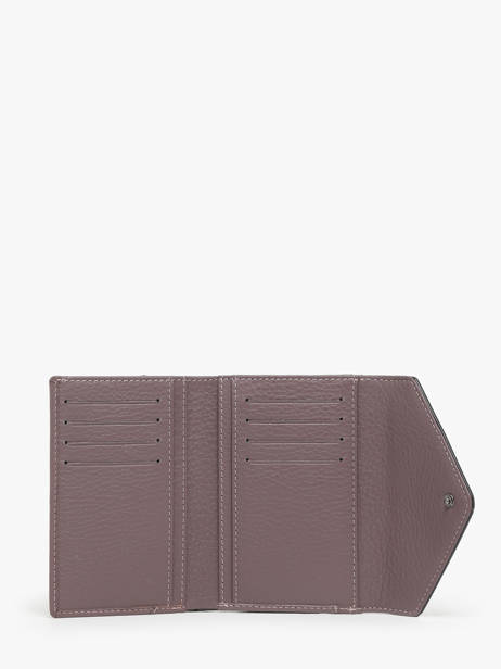 Portefeuille Leder Yves renard Violet enveloppe 29223 ander zicht 1