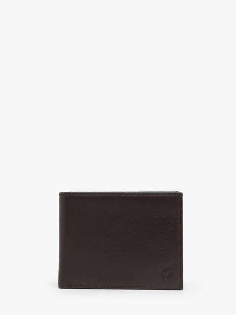 Portefeuille Bovino Leder Yves renard Bruin bovino 1906