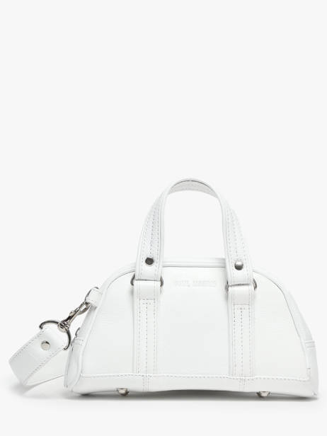 Cross Body Tas Vedette Leder Paul marius Wit vedette MINIBVED