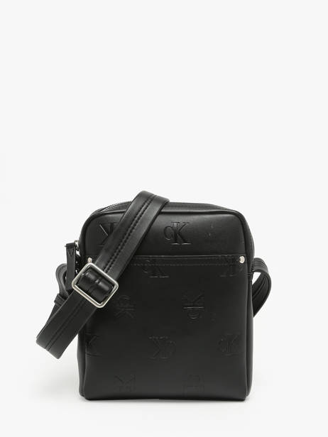 Cross Body Tas Calvin klein jeans Zwart monogram soft K512031
