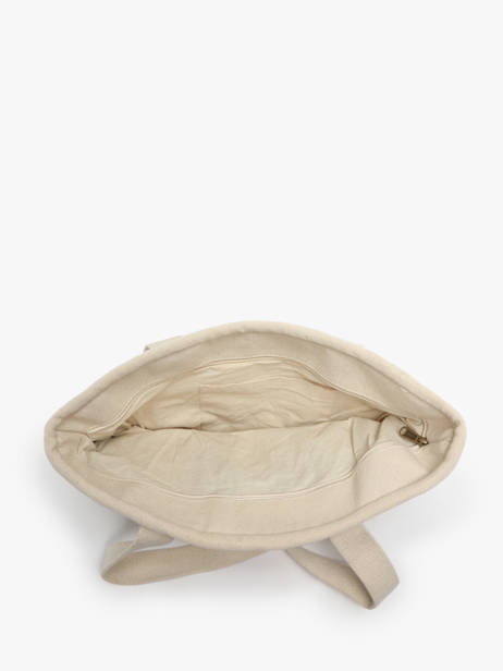Handtas Comino Jute Les tropeziennes Beige comino TZ01 ander zicht 3