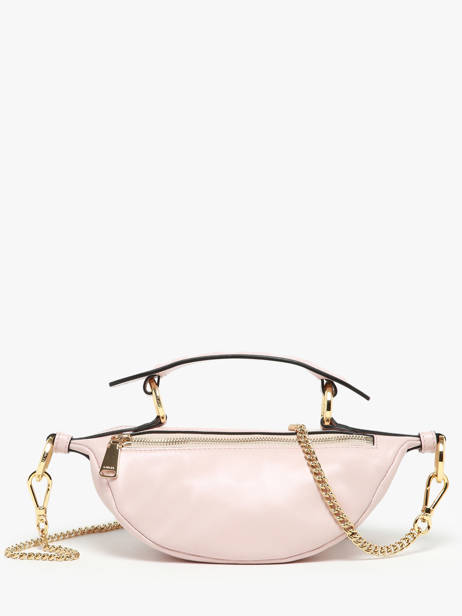 Cross Body Tas Xs Origami Leder Lancel Roze origami A12526 ander zicht 4