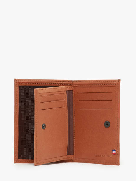 Compacte Portefeuille Oil Leder Etrier Bruin oil EOIL027 ander zicht 2