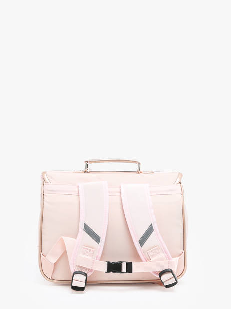 Boekentas 1 Compartiment Caramel et cie Roze boheme FI ander zicht 4
