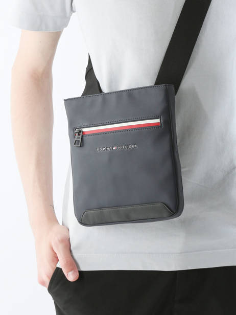 Cross Body Tas Tommy hilfiger Blauw essentiel AM12212 ander zicht 1