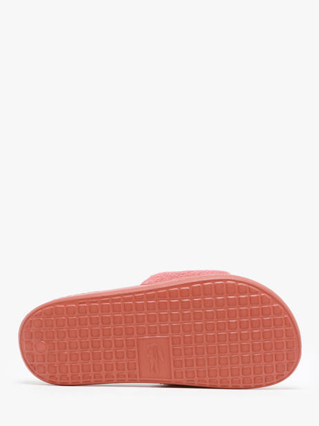 Slippers Lacoste Oranje women 7CFA0017 ander zicht 3