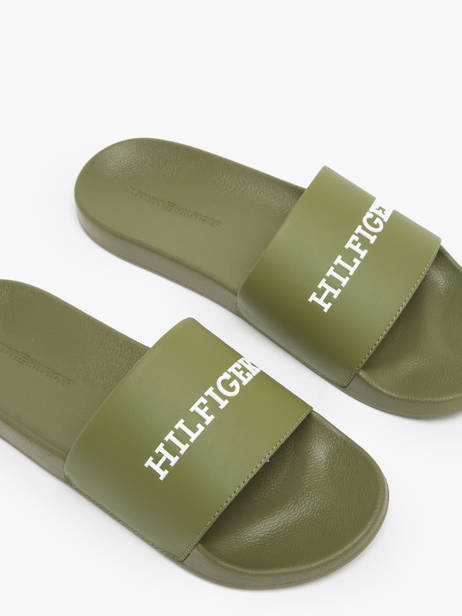 Slippers Tommy hilfiger Groen men 5022MSD ander zicht 2