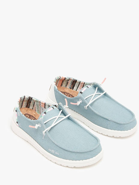Mocassins Hey dude Blauw women 40054 ander zicht 1