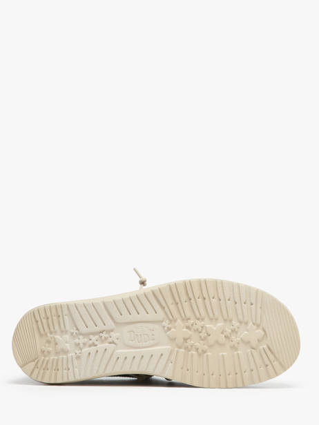 Mocassins Wally Braided Hey dude Blauw men 4003 ander zicht 4