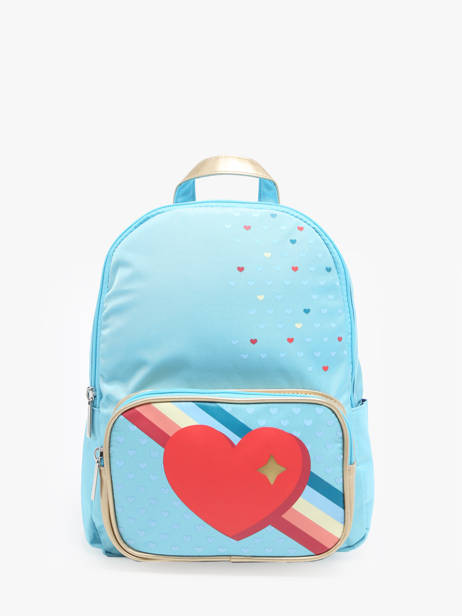 Mini Rugzak Caramel et cie Blauw boheme FI