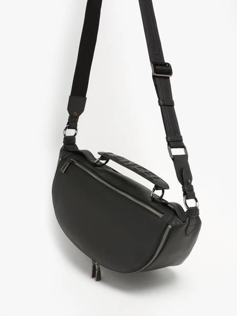 Cross Body Tas M Origami Leder Lancel Zwart origami A13301 ander zicht 2