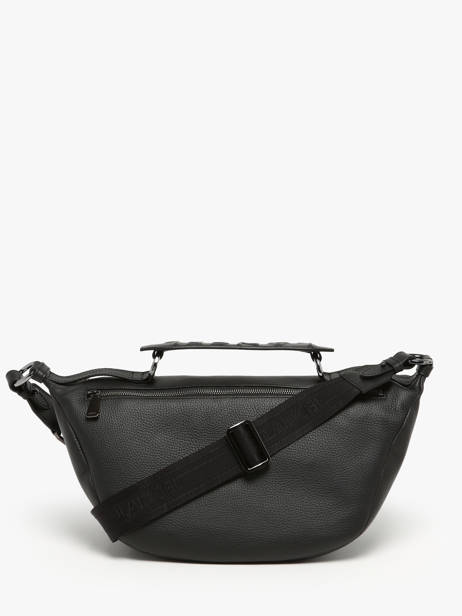 Cross Body Tas M Origami Leder Lancel Zwart origami A13301 ander zicht 4