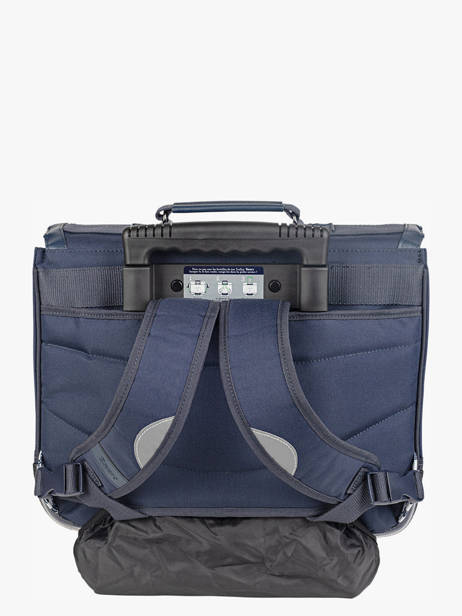 Boekentas Op Wieltjes 2 Compartimenten Tann's Blauw les fantaisies g 42252 ander zicht 3