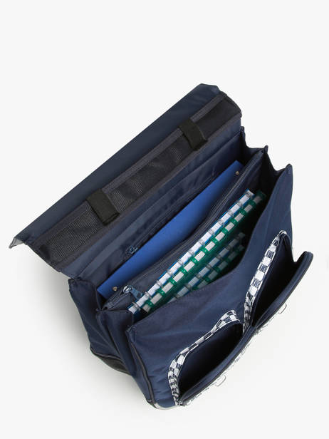 Boekentas Op Wieltjes Tann's Blauw les fantaisies g 43252 ander zicht 3