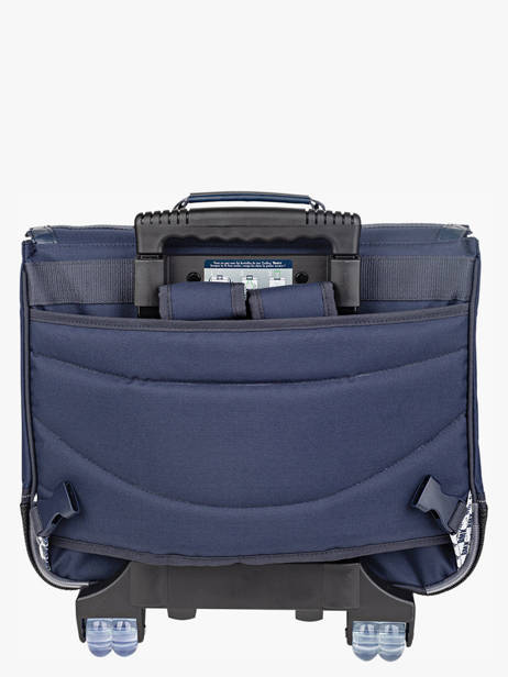Boekentas Op Wieltjes Tann's Blauw les fantaisies g 43252 ander zicht 5