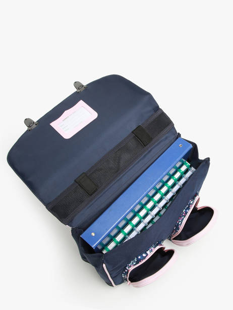 Boekentas Tann's Blauw les fantaisies f 45199 ander zicht 3