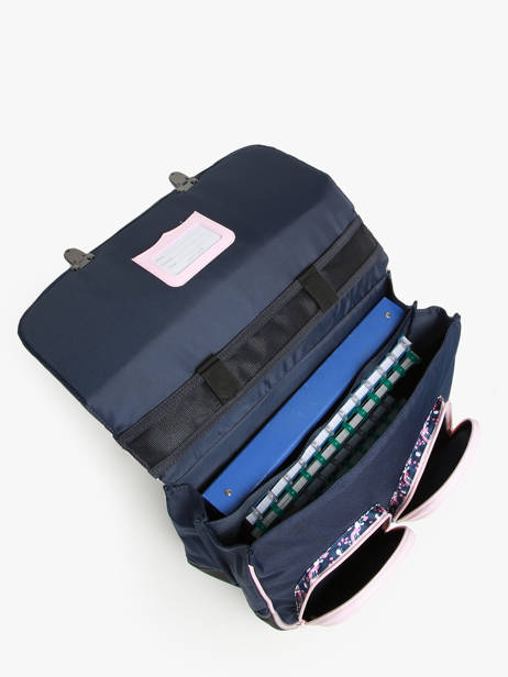 Boekentas Op Wieltjes Tann's Blauw les fantaisies f 47199 ander zicht 3