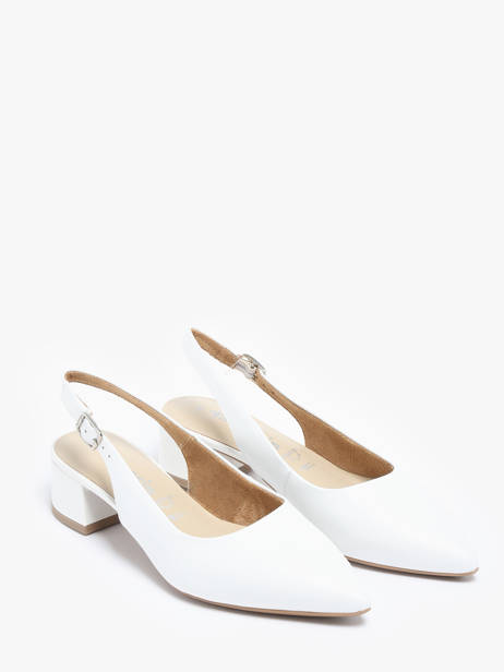 Pumps Met Riempjes Uit Leder Tamaris Wit women 42 ander zicht 1