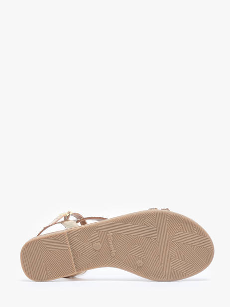 Sandalen Uit Leder Tamaris Goud women 42 ander zicht 4