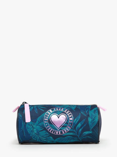 Pennenzak 1 Compartiment Milky kiss Blauw follow your dreams 4426