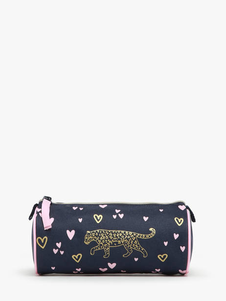 Pennenzak 1 Compartiment Milky kiss Blauw heart of gold 4419