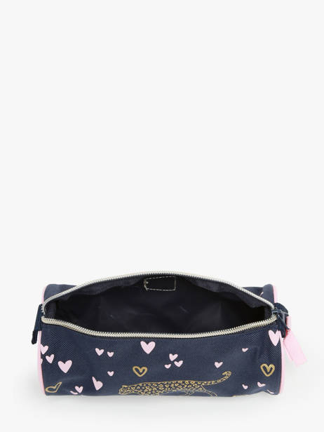 Pennenzak 1 Compartiment Milky kiss Blauw heart of gold 4419 ander zicht 1