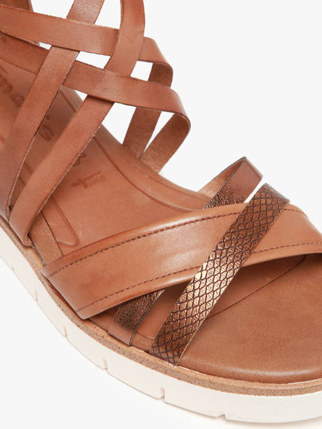 Sandalen Uit Leder Tamaris Bruin women 42 ander zicht 2