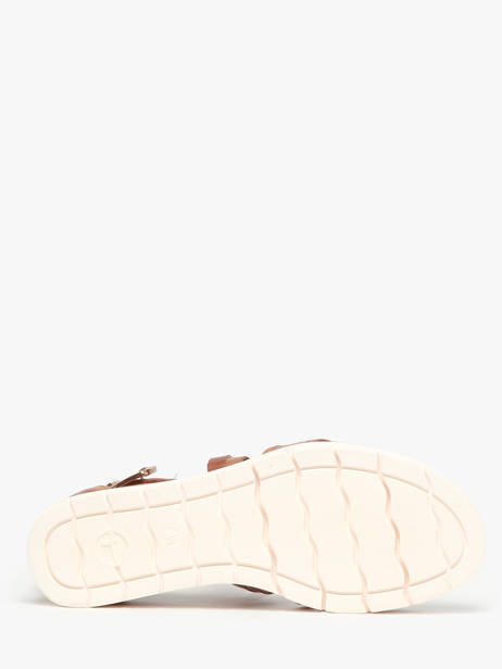 Sandalen Uit Leder Tamaris Bruin women 42 ander zicht 3