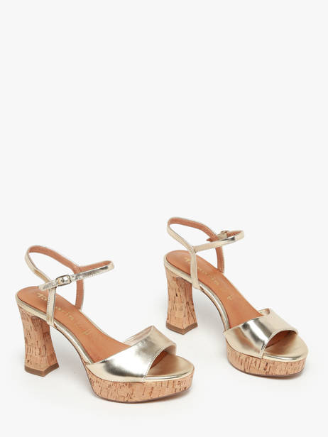 Sandalen Uit Leder Tamaris Goud women 42 ander zicht 1