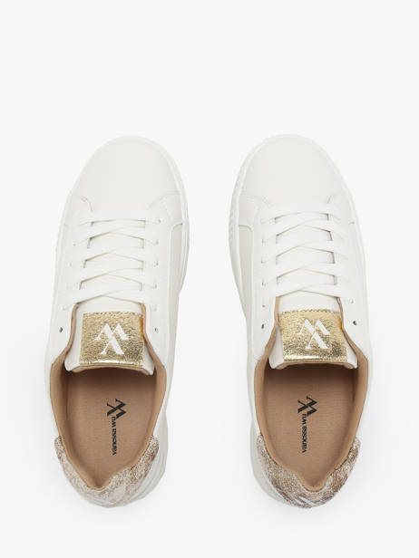 Sneakers Joy Vanessa wu Goud women BK2566OR ander zicht 5