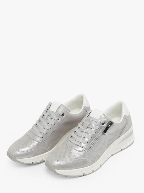 Sneakers Uit Leder Tamaris Zilver women 42 ander zicht 2