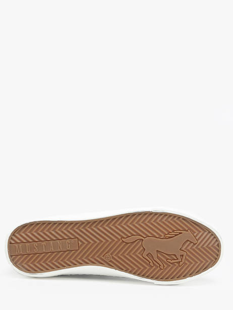 Sneakers Mustang Grijs men 308 ander zicht 3