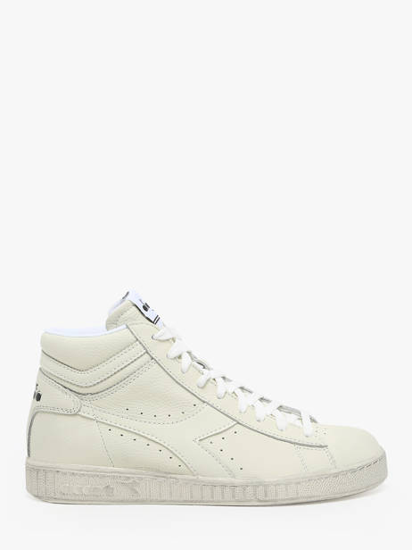 Sneakers Game L Hi Waxed Uit Leder Diadora Beige unisex 178300