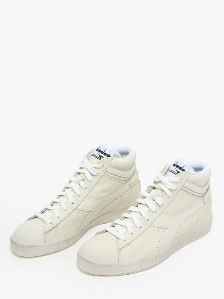 Sneakers Game L Hi Waxed Uit Leder Diadora Beige unisex 178300 ander zicht 2