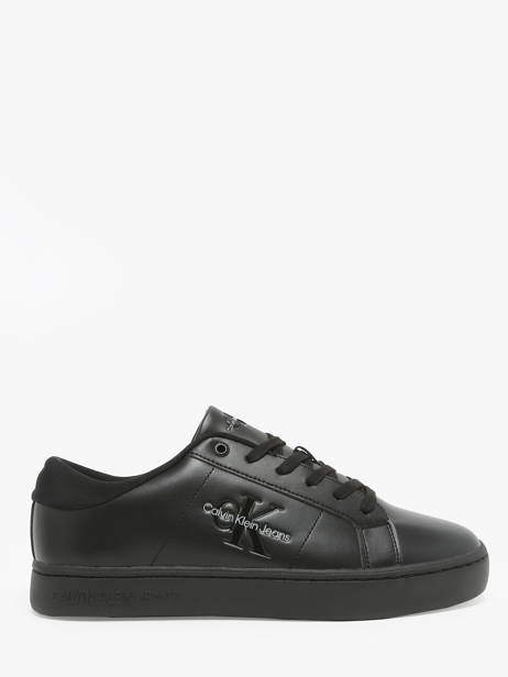 Sneakers Uit Leder Calvin klein jeans Zwart men 8640GT