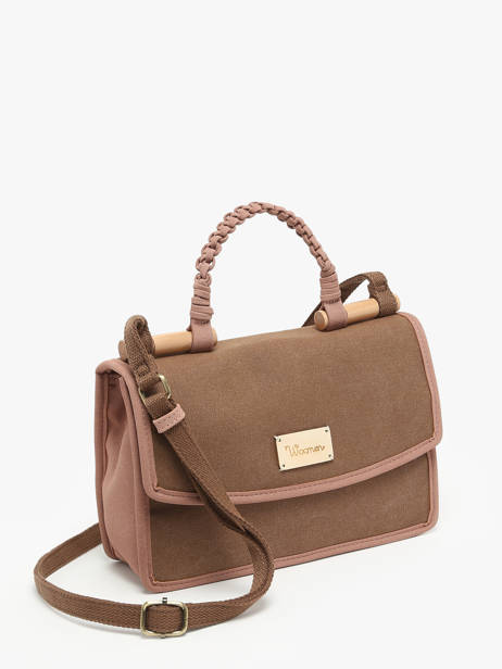 Cross Body Tas Laelia Woomen Bruin laelia WLAE03 ander zicht 2