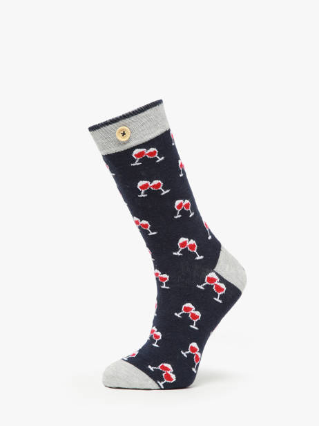 Sokken Cabaia Blauw socks men VIR