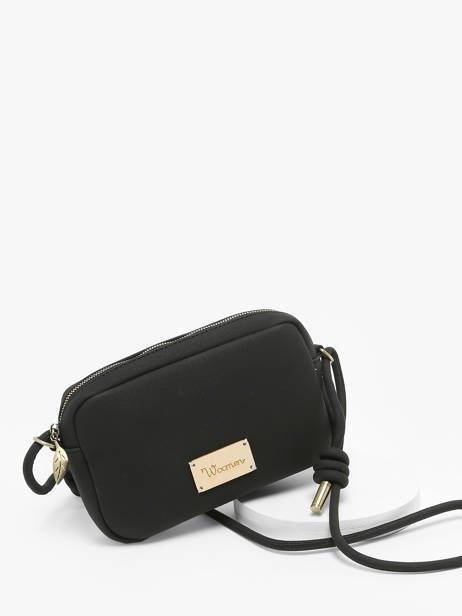 Cross Body Tas S Muscari Woomen Zwart muscari WMUS11 ander zicht 2
