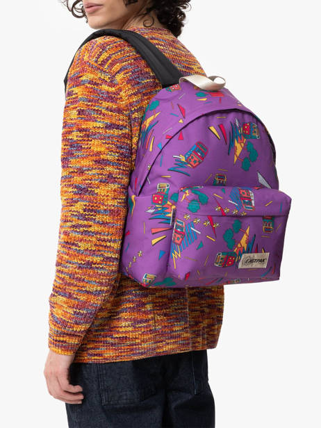 Rugzak 1 Compartiment Eastpak Violet reintro K620REI ander zicht 1
