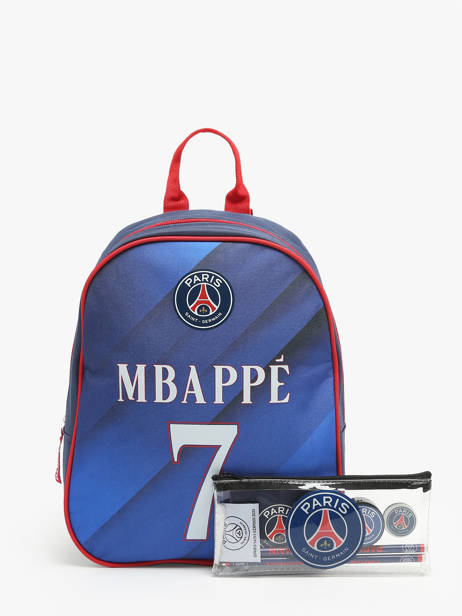 Rugzak Met Gratis Pennenzak Paris st germain Blauw psg 23EP212M