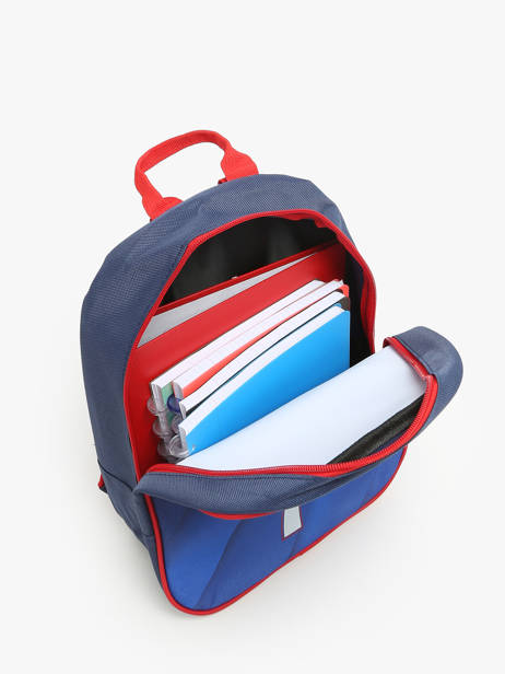 Rugzak Met Gratis Pennenzak Paris st germain Blauw psg 23EP212M ander zicht 3