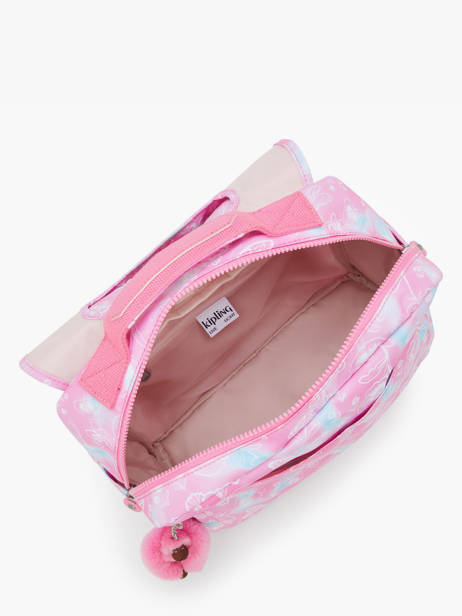 Boekentas 1 Compartiment Kipling Roze back to school KI7910 ander zicht 3