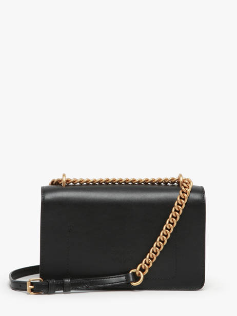 Cross Body Tas Love Bag Icon Leder Pinko Zwart love bag icon A0F1 ander zicht 4