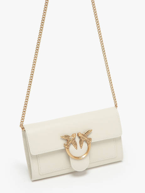Cross Body Tas Love Bag Icon Leder Pinko Beige love bag icon A0F1 ander zicht 2