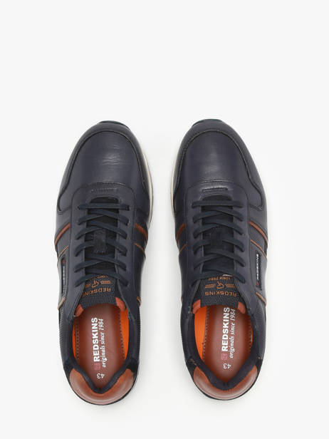 Sneakers Affairi 2 Uit Leder Redskins Blauw men AFFAIRI2 ander zicht 3