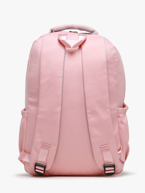 Rugzak 2 Compartimenten Miniprix Roze backpack 6235 ander zicht 4