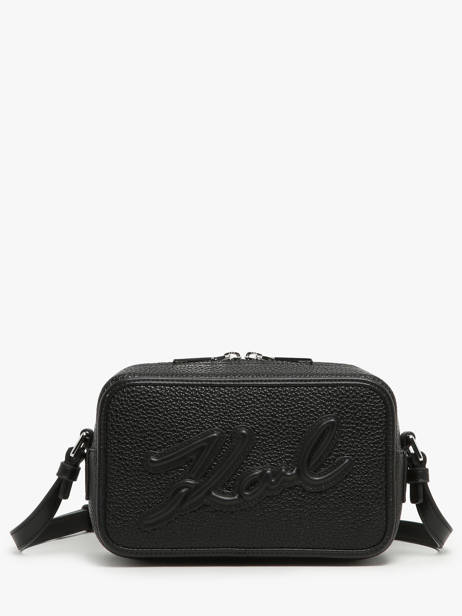 Cross Body Tas K Skuare Polyurethaan Karl lagerfeld Zwart k skuare 245W3094